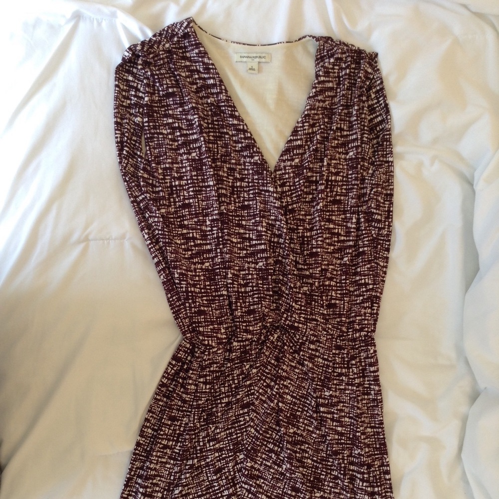 Printed mini dress